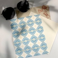 擦拭布/拭鏡布/眼鏡布/超細纖維/花磚款