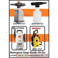 DETERGENT FOAM POT SOAP BOTLE SNOW FOAM POT BOTTLE SABUN WATERJET LUTIAN LT202 LT221 & BOSSMAN BPC11