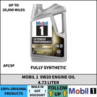 Mobil Extended Performance 0W-20 Engine oil 4.73LITER (Full Synthetic)