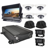 A&S DMS ADAS BSD AI Box MDVR 4CH Car Mobile DVR 1080P H.265 4G Vehicle Truck Bus Car Dvr HDD SD Card