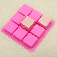 Med Box 9 cavity Silicone Soap Mold