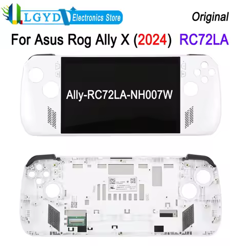 7-inch 120Hz IPS LCD Screen For Asus Rog Ally X 2024 RC72LA, Ally-RC72LA-NH007W Game Console Display