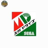 Sticker Sega Mega Drive console video games 16bit sticker