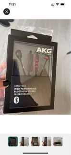 只到5月：$140包sf智能櫃：全新AKG Headphone 藍芽耳機，K374BT RED ,買手錶送先平放