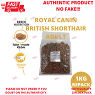 Royal Canin Cat Dry Food/Makanan Kucing (Kitten/Fit/Indoor/Sterilised/Hair&skin/Urinary) 1Kg Repack