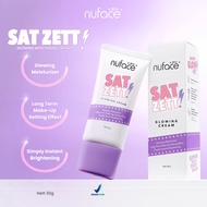 Nuface Sat Zett Glowing Cream Moisturizer Cream Instant Brightening Facial Moisturizer Moist Face Cr