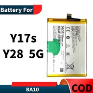 Battery Bateri for Vivo Y17s , Y28 5G Model: BA10