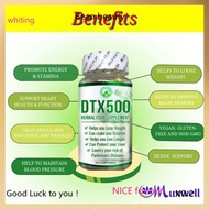 DTX500 Advance l Food Supplement Detox l 100% Organic DTX 500 Herbal Capsule l 1 BTTL =100 Soft gels