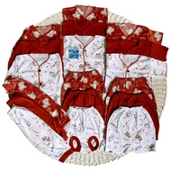 36Pcs Newborn Clothes Terracotta Printing Newborn Baby Clothes Age 0-3 Months Denzie