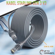 Standard Extension Cable For Starlink Gen 3 V4 V3 Cable Web Internet Transmission 1200Mbps Length 10