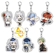 Anime Frieren At The Funeral Figure Himmel a9 Keychain Backpack Bag Decoration Accessory