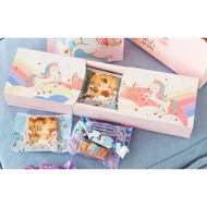 BB-113 3 Cavity Unicorn Packaging Box for 80g Mooncake