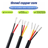 UL2464 multi-core sheathed wire 16AWG-22AWG 2-4 core black PVC tinned copper wire electronic equipme