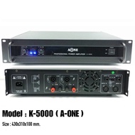 A-ONE เพาเวอร์แอมป์ ขยายเสียง5000W PM.PO Professional Power Amplifier เครื่องเสียง รุ่น K5000