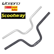 Litepro Aluminium U-Shaped Handlebar 25.4x580mm
