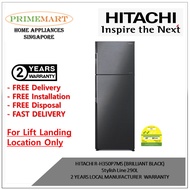 HITACHI R-H350P7MS  Stylish Line 290L   2 YEARS LOCAL MANUFACTURER  WARRANTY