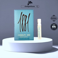 Cerruti 1881 Riviera Pour Homme EDT 1.2ml Perfume Sample Vial (M)