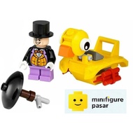 sh0647 Lego DC Super Heroes Batman 40453 - The Penguin Minifigure w Duck Boat - New