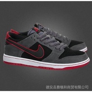 N Ike SB Du Low IW BMW Grey red black for man and women running shoes 3BVM