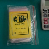 7x10 plastic clips cetik brand plastik sampah plastik packing plastic bag