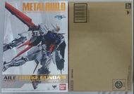 全新啡盒未開 Metal build lightning striker 閃電背包 &amp; 已開 METAL BUILD Aile Strike Gundam 飛翼 飛行型 飛西 突擊高達 一套兩盒