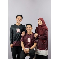 Jersey Mu Baju Muslimah Couple Plus Size Baju Jersey Muslimah Murah Tshirt Women & Men Jersey Full S