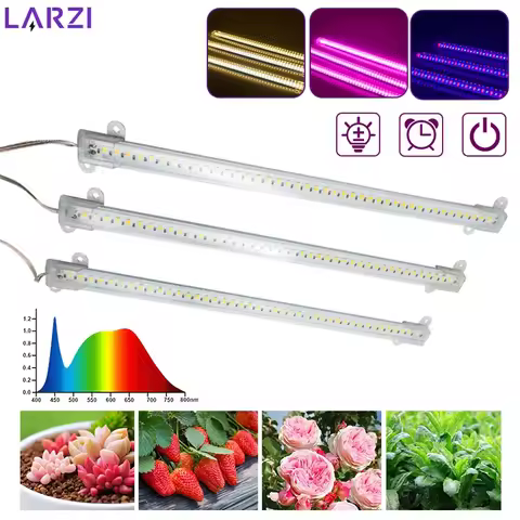 LED Full Spectrum Phyto Lamp USB 5V Grow Light Bar 30cm 1T 2T 3T 4T Plants Flowers Led Greenhouse Cu