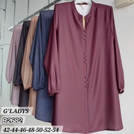 B2682 BLOUSE G’LADYS SIGNATURE JALUR STRIPE SAIZ 42-54