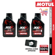 [ORIGINAL] MOTUL 300V FL ROAD RACING 5W40 / 10W40 / 15W50
