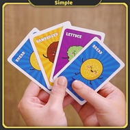 Slap Burger Card Game Fun Family Game Wildly Fun Matching Card Game