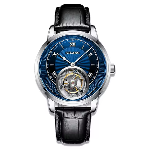 A Different Watch Real Tourbillon AILANG Watch Mechanical Authentic Tourbillon Mechanical Watch Holl