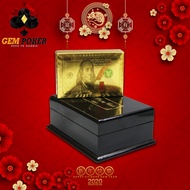 ️GOLD-PLATED KITCHEN LUXURY US DOLLAR WOODEN BOX ️