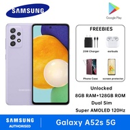 Samsung Galaxy A52s 5G 8GB RAM + 128GB ROM Mobile phone Super AMOLED 120Hz | Snapdragon 778G 5G | 64