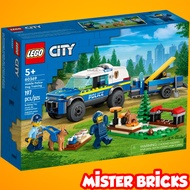 LEGO City Mobile Police Dog Training 60369 Set For Children Ages 5+