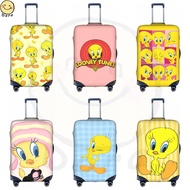 Tweety Bird Luggage Cover Washable Suitcase Protector Anti-scratch Suitcase cover Fits 18-32 Inch Lu