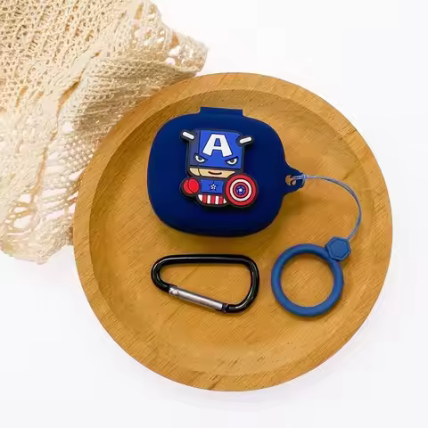Soft Earphone Case for Anker Soundcore C30i Marvel Cartoon Cover for Anker Soundcore R50i Protective