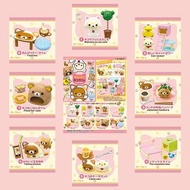 Re-Ment 2015 Rilakkuma Cat Cafe 鬆弛熊貓咖啡館 多款現貨 全新 包平郵。2盒以上95折