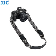 สายกล้องคล้องคอไนลอน JJC สำหรับกล้อง SLR มืออาชีพหัวเข็มขัดแบบปลดได้อย่างรวดเร็วสไตล์การเลื่อนการพกพ