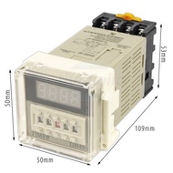 DH48S-2Z Time Relay, Timer 0.01S-99H99M 24V 2NO 2NC With Base