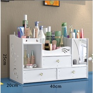 DE.ชั้นวางเครื่องสำอางค์ กล่องใส่ของ ชั้นวางอุปกรณ์จัดเก็บ DIY ปลีก/ส่ง Double E Shop E945