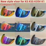 Helmet Visor for AGV K5 K5S K3SV K1 K1S Compact ST Motorcycle Helmet Lens Wind Shield Sunscreen Vise