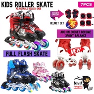 **Free Bag** Children's Inline Skates Shoes Roller Shoes Boys' Outdoor Roller Skates Skate