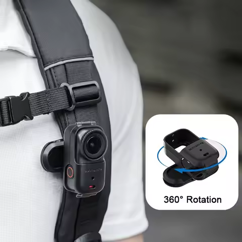 Backpack Clip Holder for DJI Osmo Nano Anti-shake 360 Rotation Clip Mount for DJI Osmo Nano Sports C