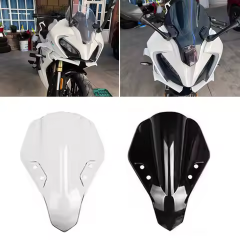 Motorcycle Windshield Windscreen Wind Deflector For CFMOTO 250SR 250 SR fun gtr MY22 Wind Shield Pro