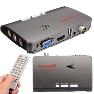 DVB-T DVB-T2 TV Tuner Receiver T/T2 TV Box VGA AV CVBS 1080P HDMI Digital  HD Satellite Receiver for LCD/CRT Monitor TV Receivers