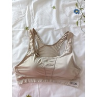 Training bra size 90/95 A/B, smooth mesh leather color