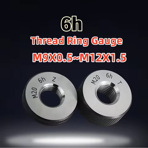 1SET(1*GO+1*NOGO)M9-M12 Non-Standard Metric Fine Tooth Thread Ring Gauge 6h M9 M10 M11 M12 X0.5 X0.7