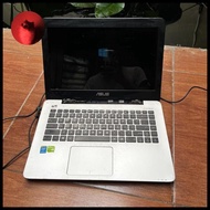 Laptop bekas Asus A455L intel core i3 gen 5