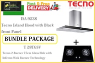 TECNO HOOD AND HOB BUNDLE PACKAGE FOR (ISA9238 &amp; T 28TGSV) / FREE EXPRESS DELIVERY