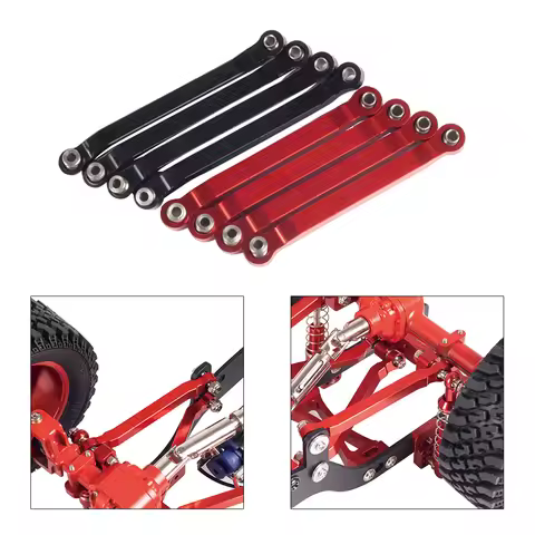 Metal Chassis Pull Rods Suspension Link Mount for RC Car 1/16 WPL C14 C24 1/12 MN D90 D91 MN40 MN45 
